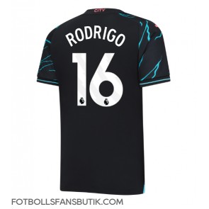 Manchester City Rodri Hernandez #16 Replika Tredje Tröja 2023-24 Kortärmad